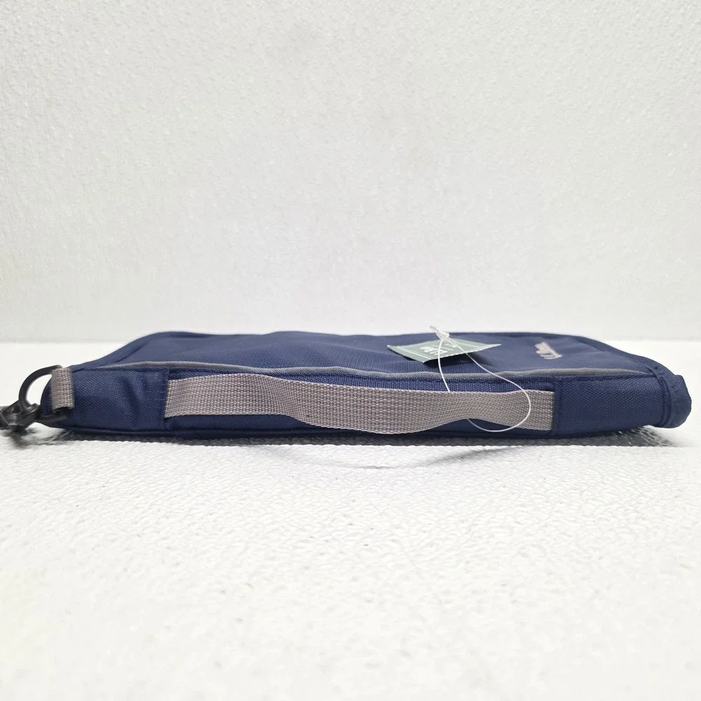 LL Bean Travel Passport Ticket Organizer III Wallet - Night Blue BRAND NEW